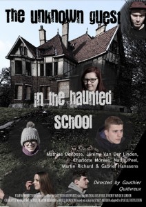 affiche the unknown guest in the haunted school