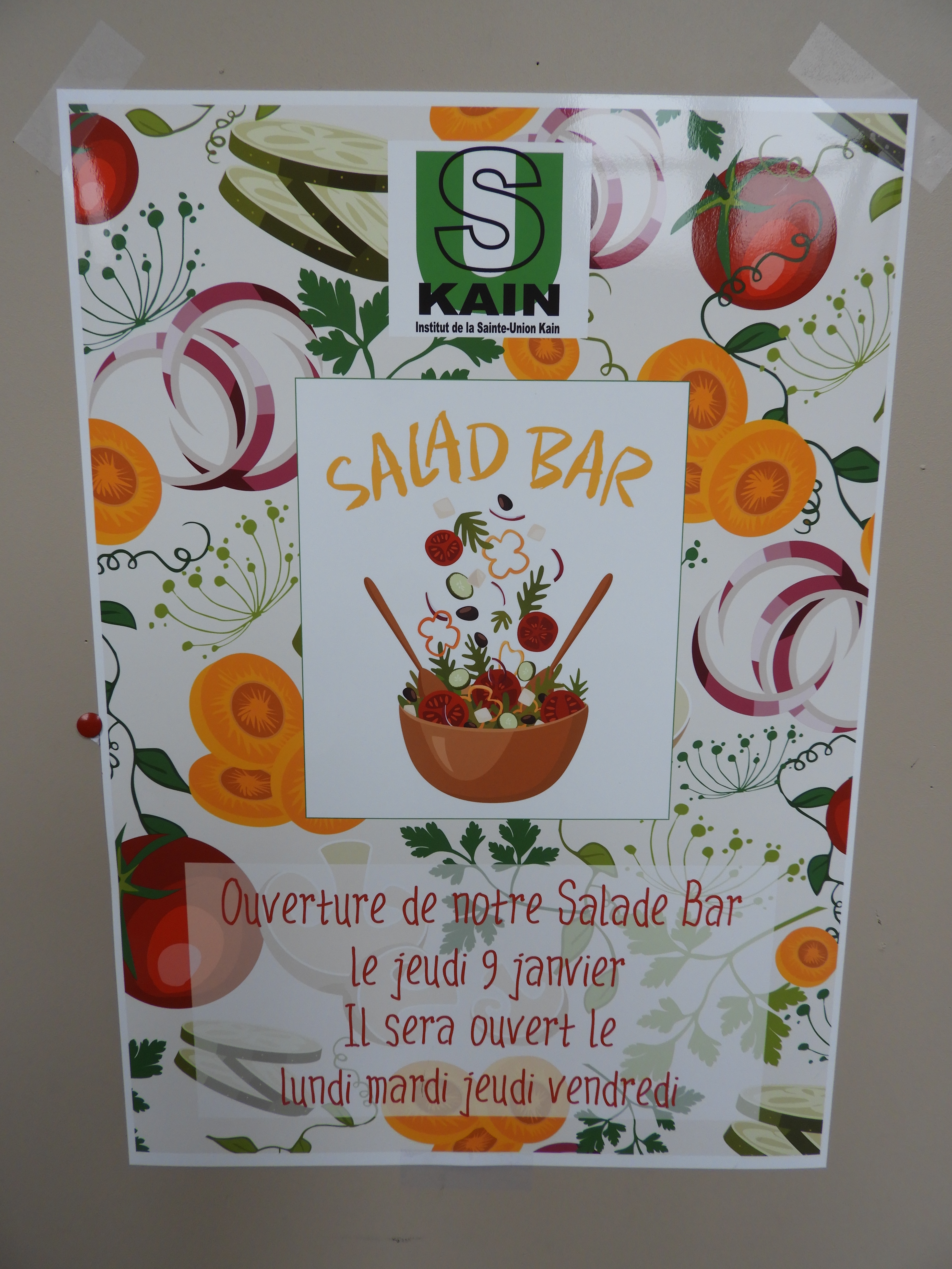 Salade Bar à l’école ?????